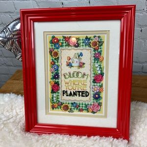 Mary Engelbreit Bloom Where You Are Planted print